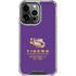 LSU Tigers Baton Rouge iPhone 16 Pro Clear Case